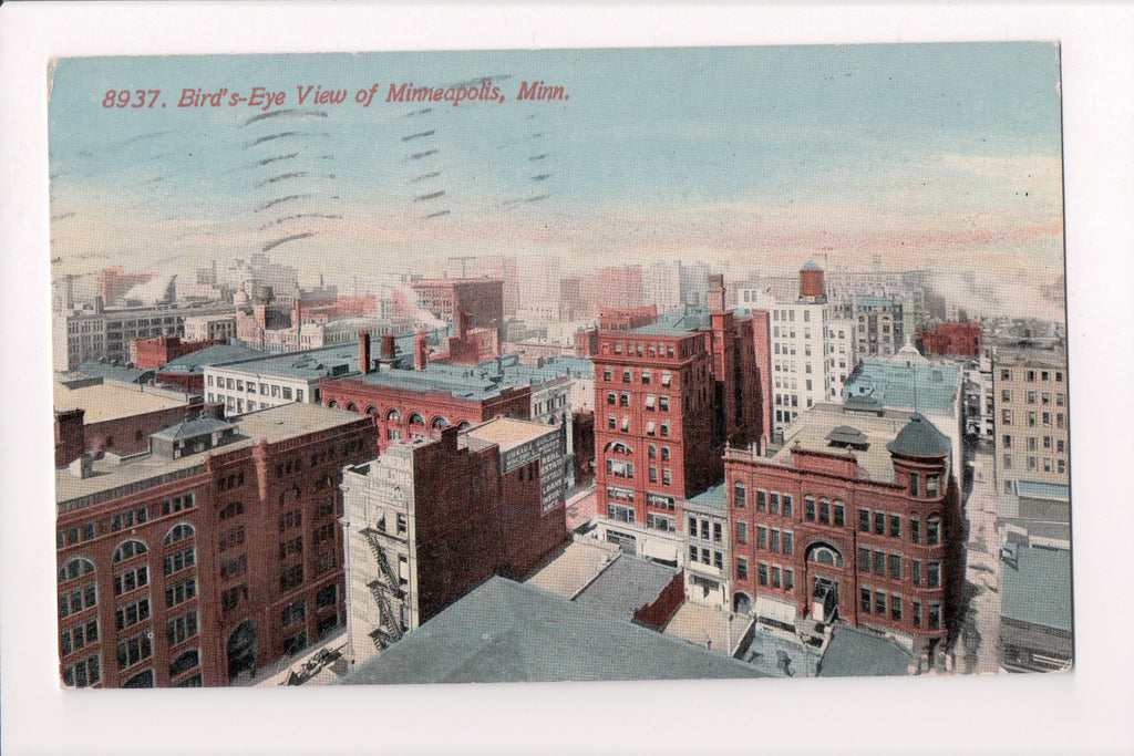 MN, Minneapolis - Aerial view, Oneida Bldg, Walter L Badger Manager - A12109