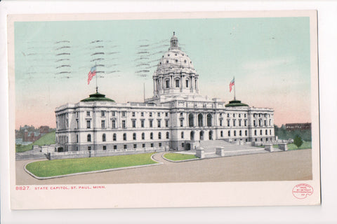 MN, St Paul - State Capitol building, Detroit Photographic card - B06150
