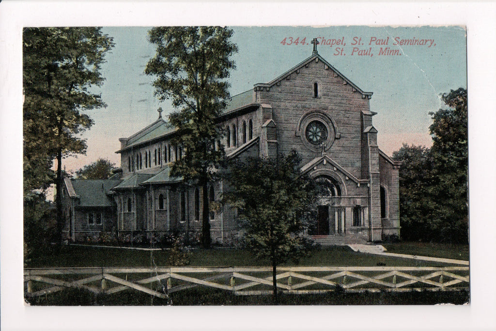 MN, St Paul - St Paul Seminary Chapel closeup - T00098