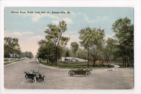 MO, Kansas City - Gilham Road, North from 38th St - CP0138
