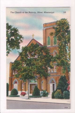 MS, Biloxi - Church of the Nativity postcard - 801020