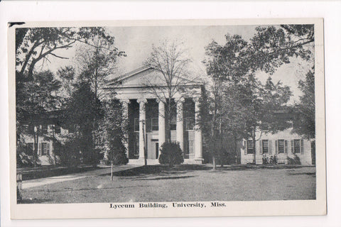 MS, Oxford - University of Mississippi, Lyceum Building - E10239