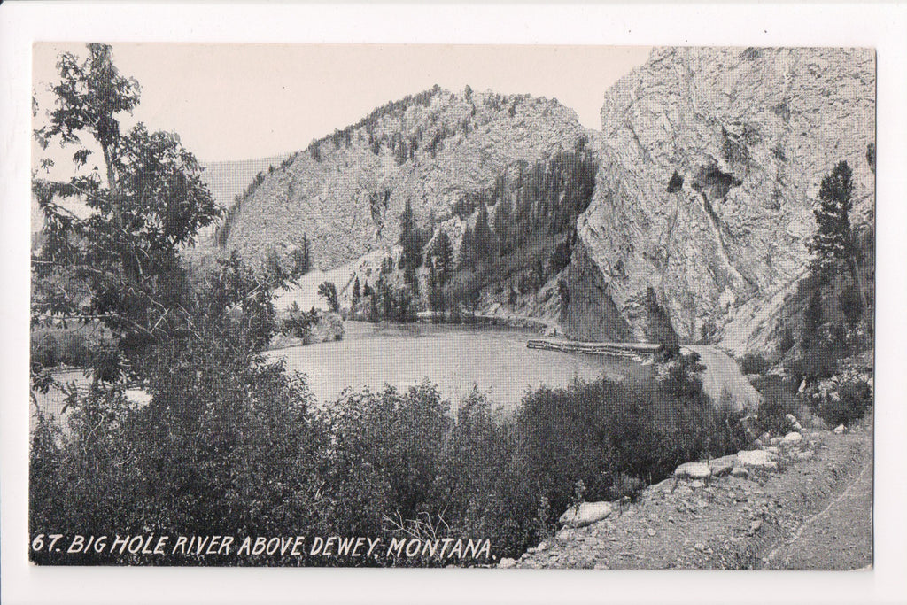 MT, Dewey - Big Hole River above Dewey - A06868