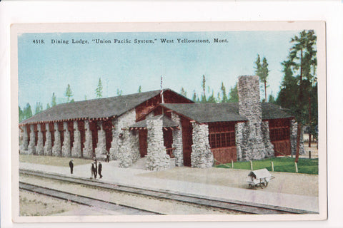 MT, West Yellowstone - Dining Lodge UNION PACIFIC SYSTEM - S01637
