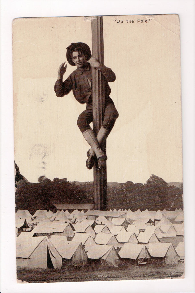 MISC - Military Comic - service man UP POLE (ONLY Digital Copy Avail) - B08302