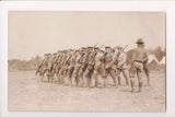 MISC - Military Men Drilling, Co - C 3rd Regiment - RPPC - D06121