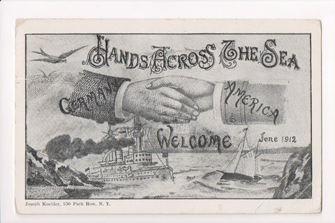 MISC - Military - HANDS ACROSS THE SEA, Hand Shake - C06718