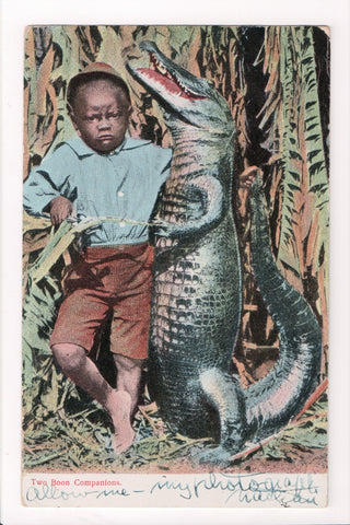 Black Americana - Vintage African American postcard (original SOLD) - CP0413