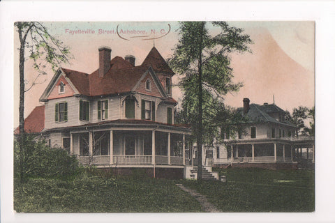 NC, Asheboro - Fayetteville Street, 2 res (ONLY Digital Copy Avail) - A17030