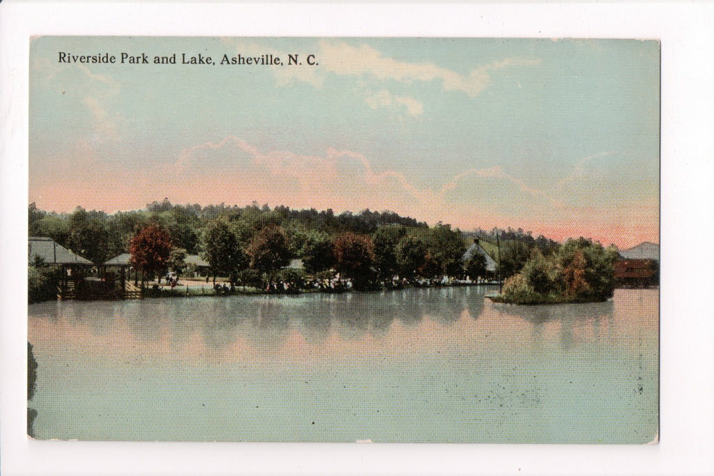 NC, Asheville - Riverside Park, Lake - SL2280
