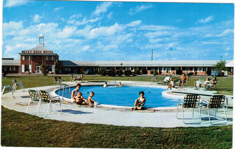 NC, Fayetteville - Betsy Ross Motel, Restaurant - B08173