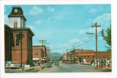 NC, Franklin - Street Scene, Angels Drugs, Peoples - A06732