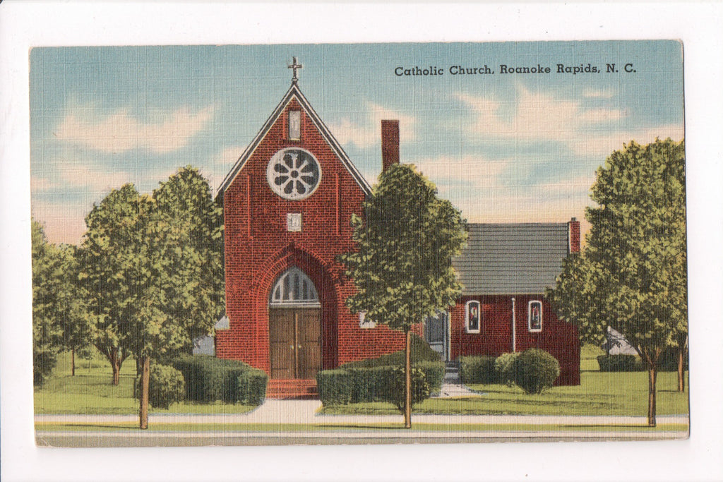 NC, Roanoke Rapids - Catholic Church - A06721