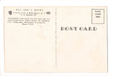 NC, Rocky Mount - Hall Orrs Motel postcard - w02725