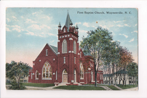 NC, Waynesville - First Baptist Church - D04290