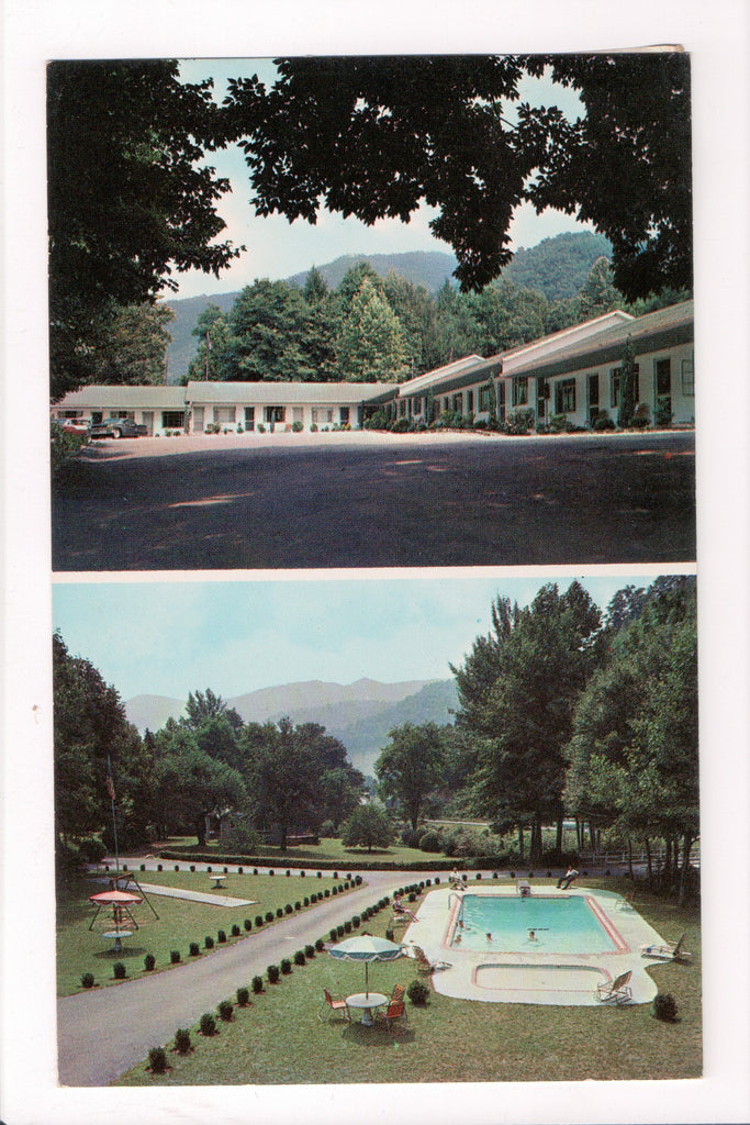 NC, Waynesville - Rocky Waters Motel, DPO for MAGGIE, NC - B17108