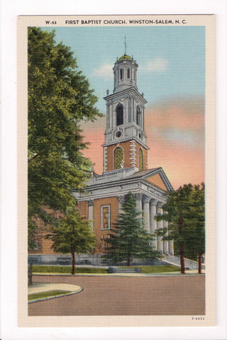 NC, Winston-Salem - First Baptist Church - w03134