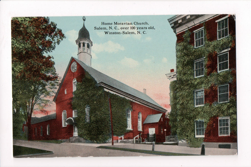 NC, Winston-Salem - Home Moravian Church - R01162