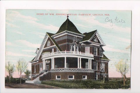 NE, Lincoln - Wm Jennings Bryan residence FAIRVIEW - C04096