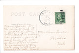 NE, LYONS - School - Real Photo Postcard, RPPC - C17495