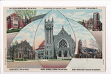 NE, Omaha - Churches of Omaha - multi view postcard - 500034