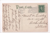 NE, Omaha - Y M C A building closeup - 1908 postcard - 500037