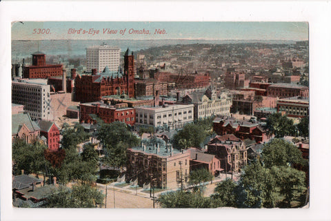 NE, Omaha - Bird Eye View of city from about 1913 - 500041