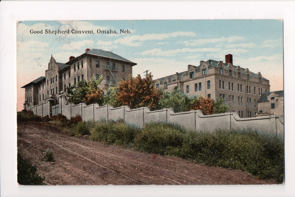 NE, Omaha - Good Shepherd Convent - @1918 postcard - C17902