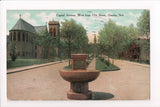 NE, Omaha - Capital Avenue, water fountain closeup - SL2709