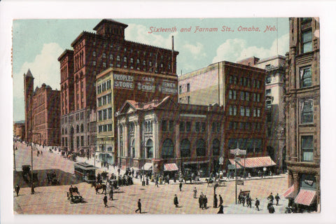 NE, Omaha - Sixteenth and Farnam Sts, Peoples Store, dentist - w02643