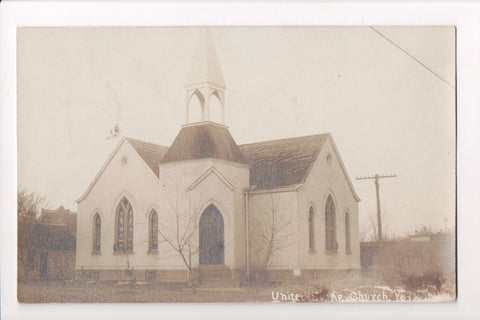 NE, YORK - United Evangelical Church - RPPC - B06009