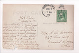 NE, YORK - High School closeup - 1911 or 1912 RPPC - B06017