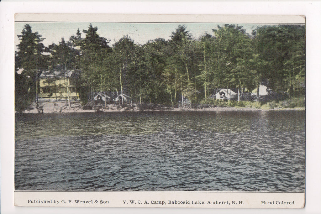 NH, Amherst - YWCA Camp, Baboosic Lake (ONLY Digital Copy Avail) - C08740