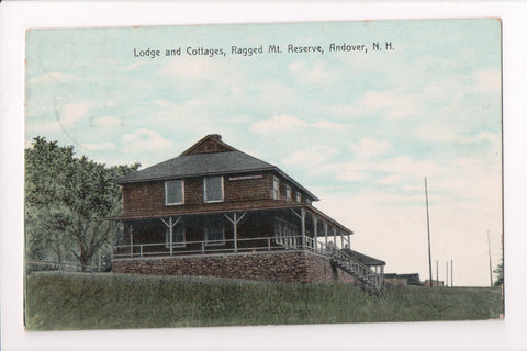 NH, Andover - Lodge and Cottages postcard - MB0740