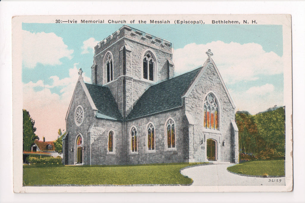NH, BETHLEHEM - Ivie Memorial Church of Messiah - Episcopal (original SOLD) MB0589