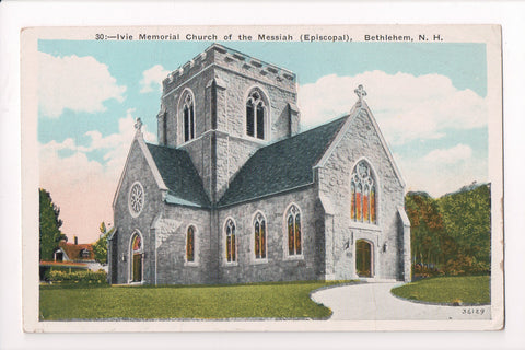 NH, BETHLEHEM - Ivie Memorial Church of Messiah - Episcopal (original SOLD) MB0589