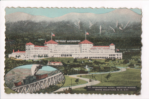 NH, Bretton Woods - Mt Washington Hotel postcard - F09144