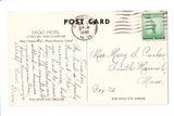 NH, Concord - Eagle Hotel, Franklin Pierce Monument - @1943 postcard - w03889