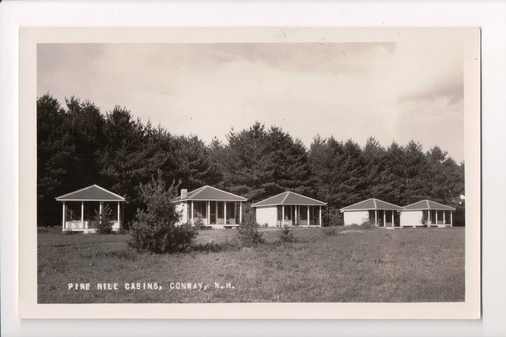 NH, CONWAY - Pine Hill Cabins - RPPC - R00930