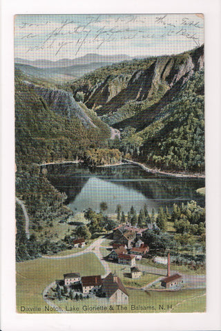 NH, Dixville Notch - Balsams, Lake Gloriette - BEV from 1912 - w01043