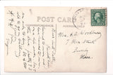 NH, GREENFIELD - Sunset Lake Drive - RPPC postcard - CP0368