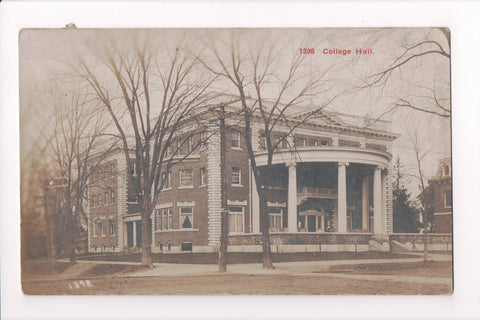 NH, HANOVER - College Hall closeup - RPPC - R00330