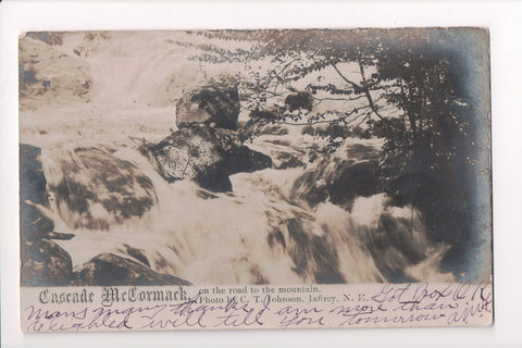 NH, JAFFREY - Cascade McCormack - C T Johnson Photo - RPPC - L03160