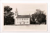 NH, JAFFREY - Town Hall closeup postcard - RPPC - R00922