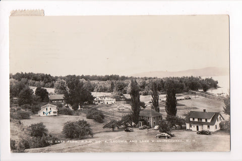 NH, LACONIA - Ames Farm and surrounding area - RPPC - A10076