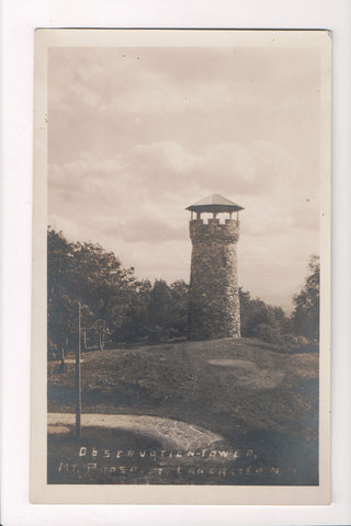 NH, LANCASTER - Observation Tower Mt Prospect - RPPC - 500640