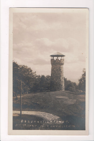 NH, Lancaster - Observation Tower Mt Prospect - RPPC - 500640
