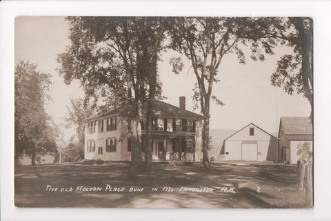 NH, LANCASTER - Horton Place (the Old) - RPPC - R00927
