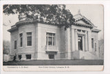 NH, Lebanon - Public Library (new) postcard - C08734