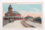 NH, Nashua - Nashua Union Station, Railroad Train Depot - B17136